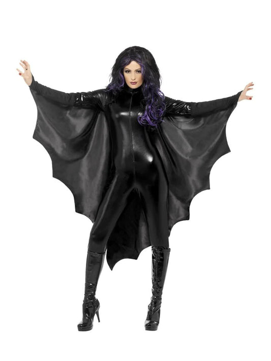 Vampire Bat Wings Adult, Black