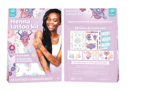 Henna Tattoo Gable Box Kit