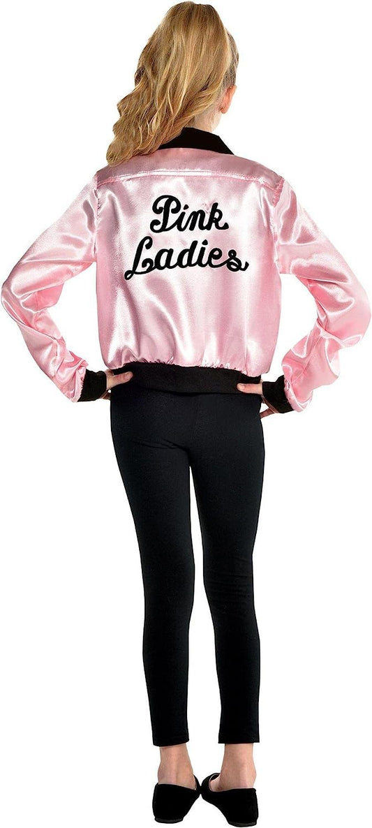 Grease Pink Ladies Jacket - Girl Standard