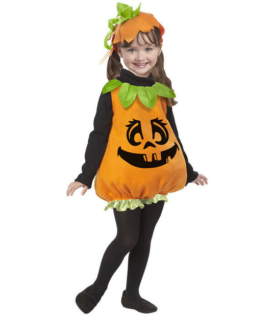 Pumpkin Girl Jack O Lantern Infant Costume