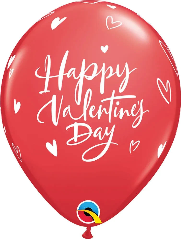 11" Valentine's Day Latex Balloon, 1 Count