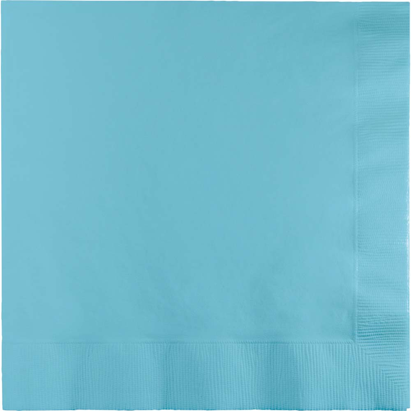 party supplies napkins pastel blue