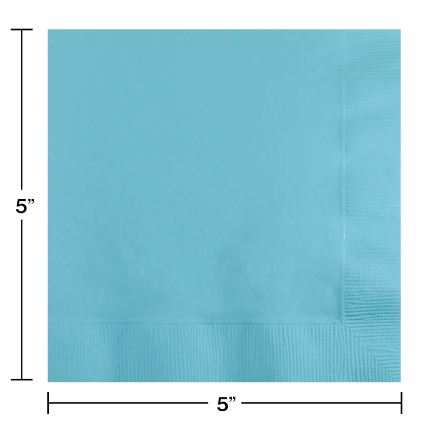 party supplies napkins paper beverage pastel blue