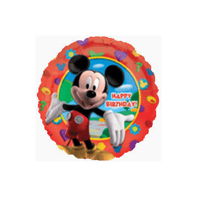 balloon foil Mickey mouse Disney clubhouse birthday red