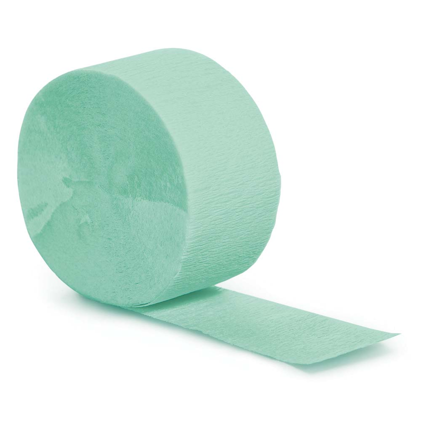 party supplies streamer paper fresh mint