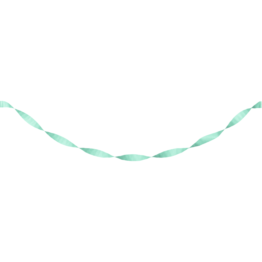 party supplies streamer paper fresh mint