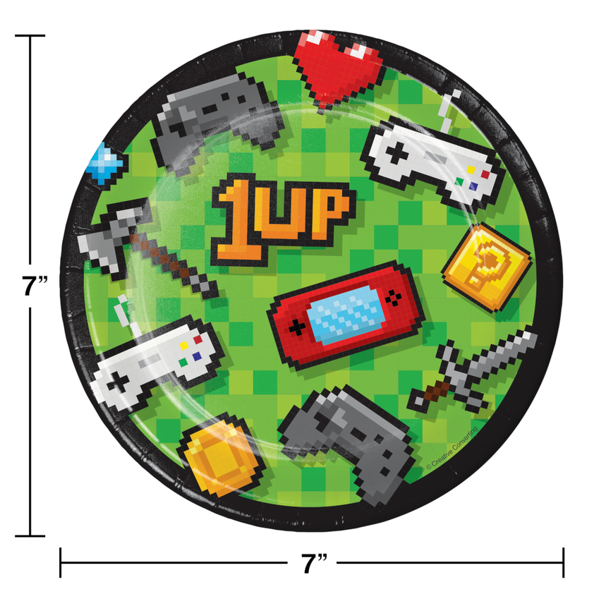 Gaming party plate