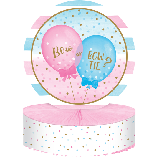 party supplies Gender Reveal Balloons HC Shaped Centerpiece