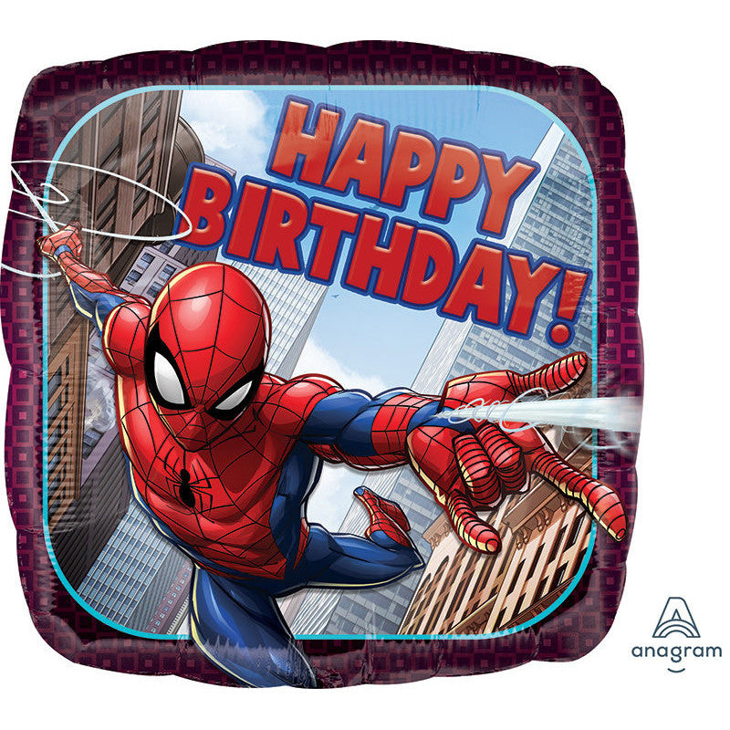 balloon foil birthday Spiderman