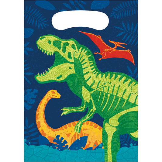 party supplies Dino dig loot bag