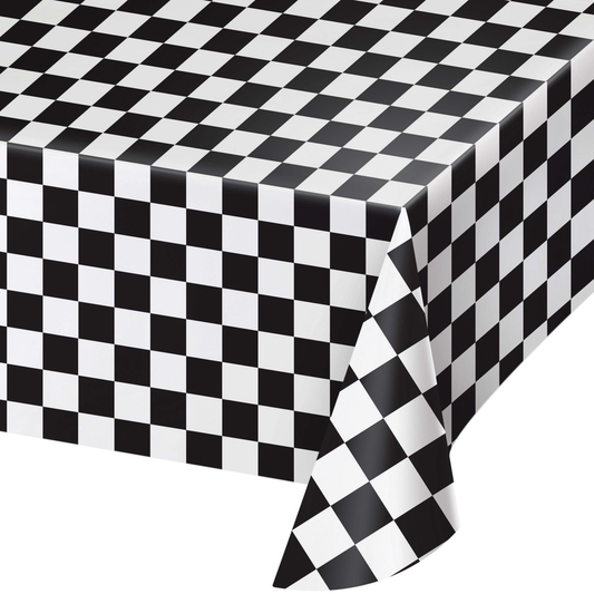 table cover sports black white