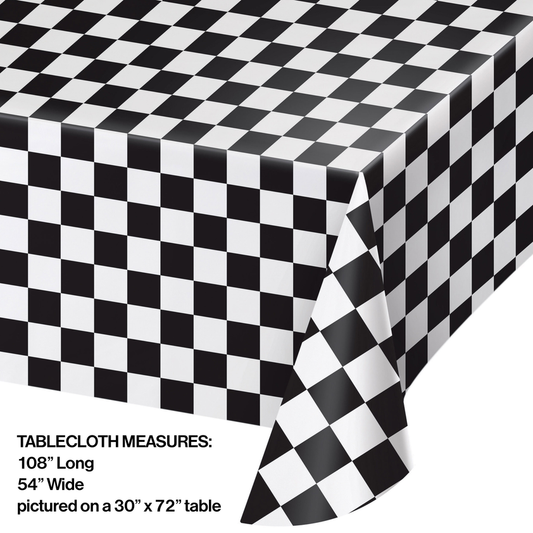 table cover sports black white