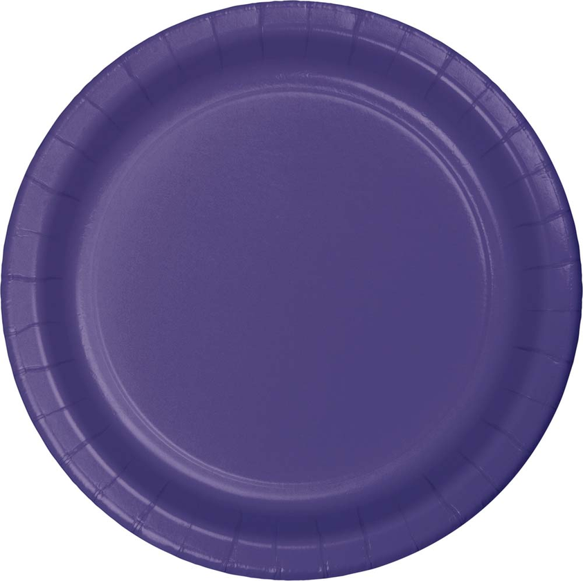 party supplies plate purple