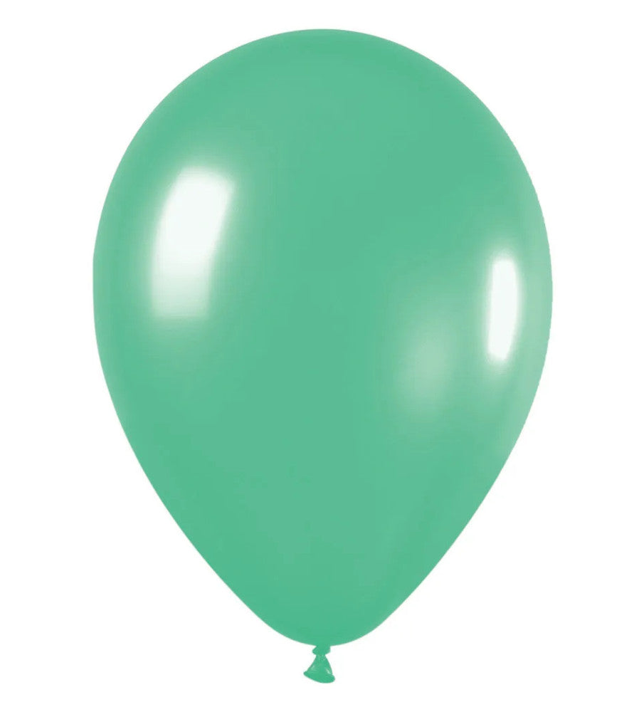 balloon latex fashion green