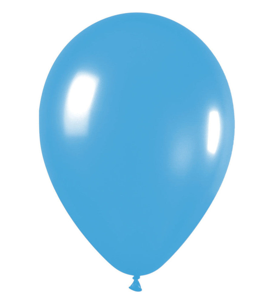 balloon latex fashion blue