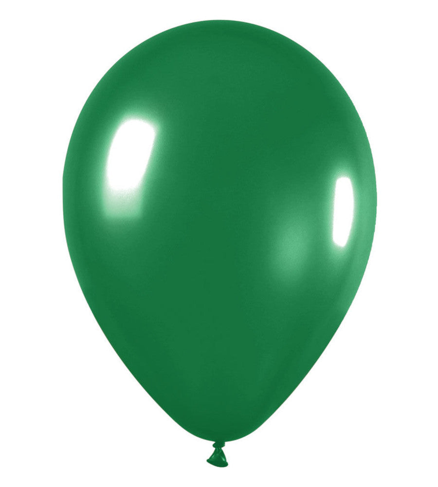 balloon latex crystal green