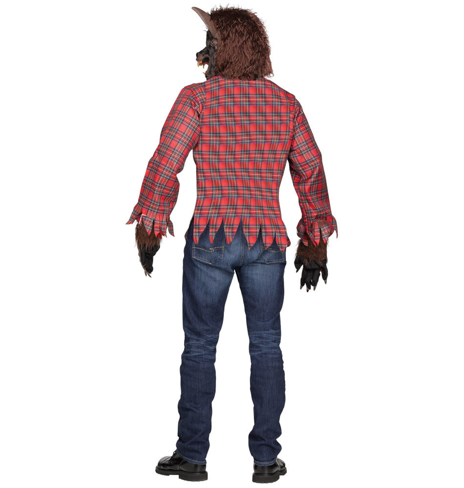 Werewolf Wolfman Brown Adult Costume