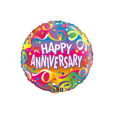 balloon foil anniversary