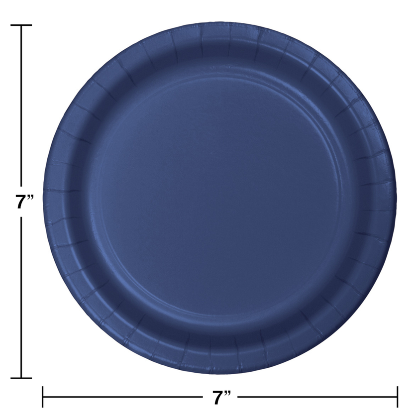 party supplies plate navy
