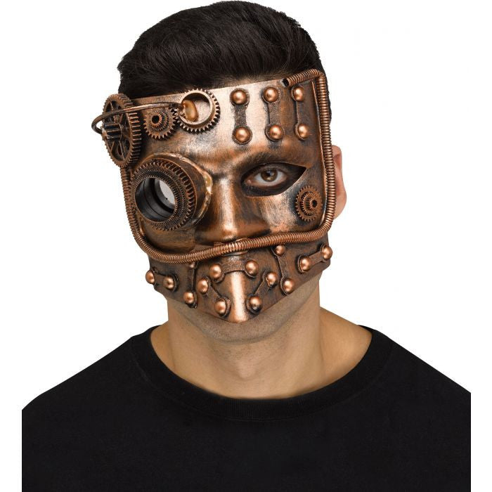 Cyborg Mask copper full