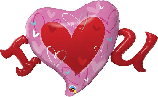 balloon foil heart