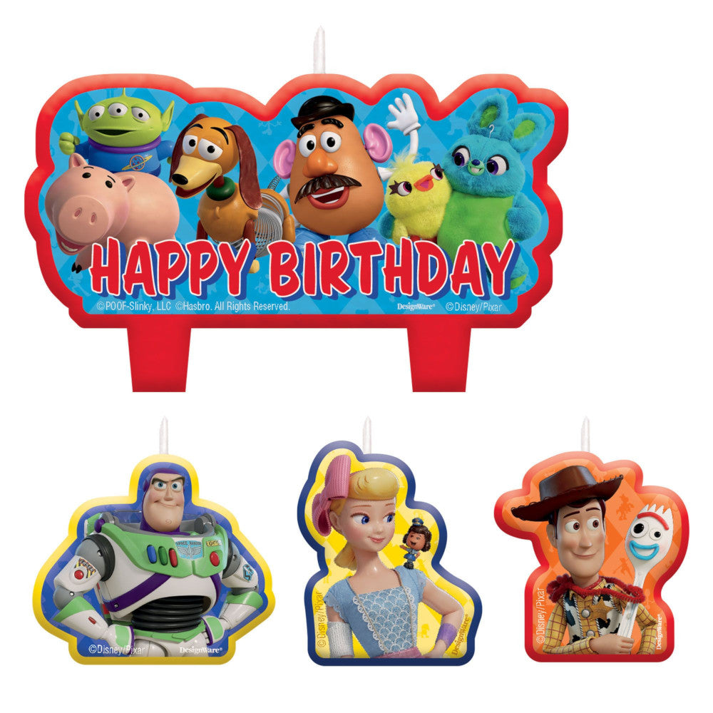 party supplies Disney/Pixar Toy Story 4 Birthday Candle Set