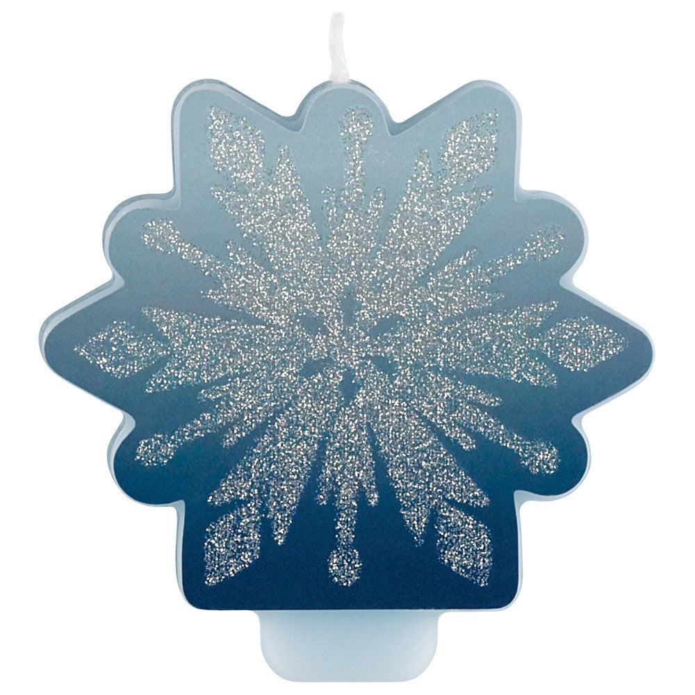 party supplies Disney Frozen 2 Glitter and Decal Candle