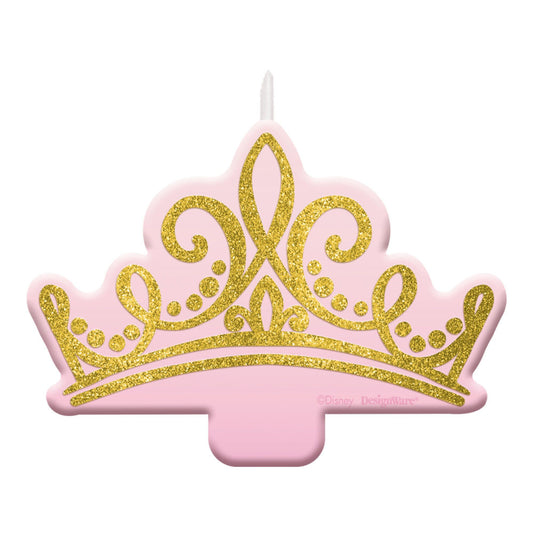 party supplies Disney Princess Glitter Candle