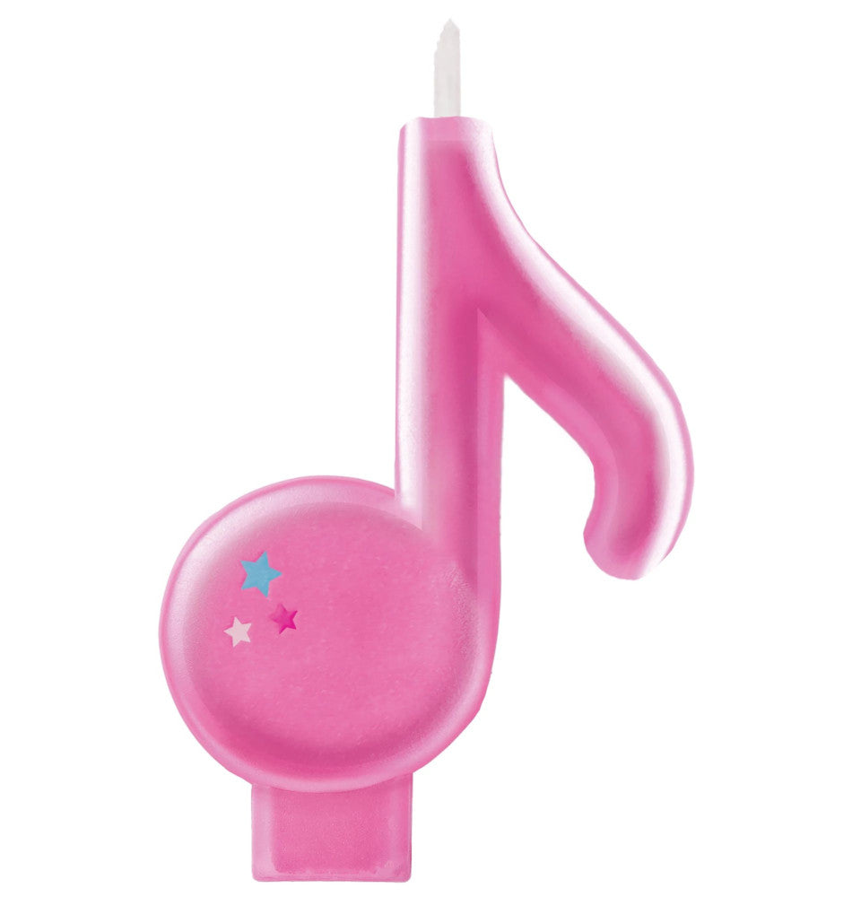 party supplies Internet Famous Music Note Birthday Candle