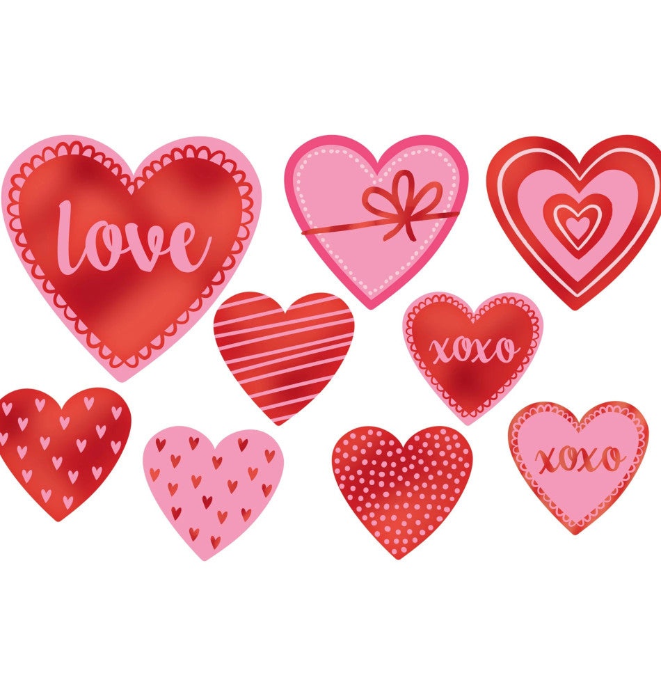 party supplies Valentine Day Heart Cutouts