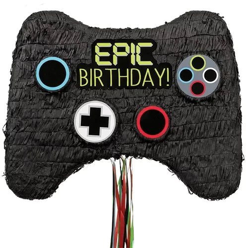 party supplies Video Game Controller 3D Pull String Pinata