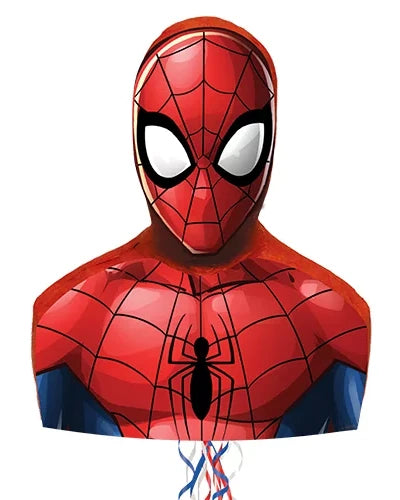 party supplies Spiderman 3D Pull String Pinata
