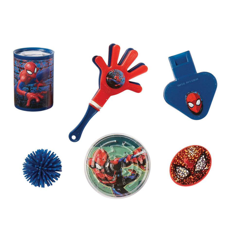 party supplies Spiderman favor toys