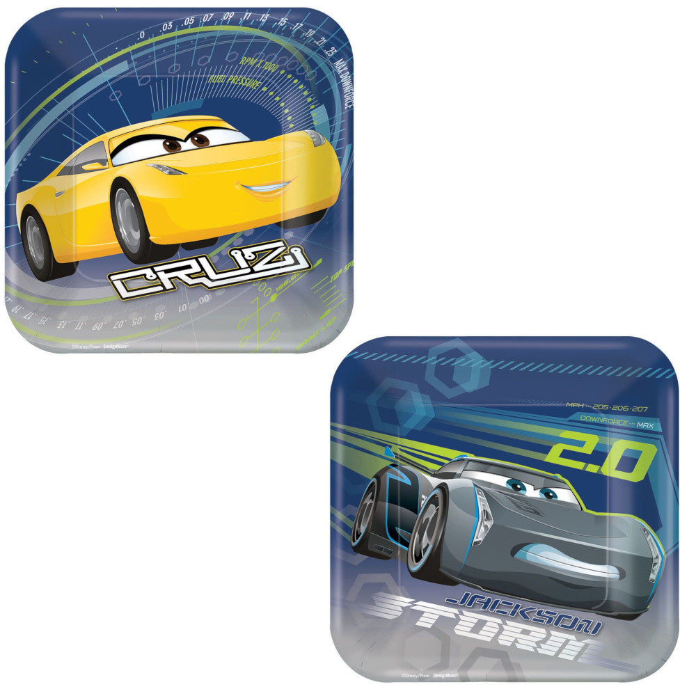party supplies plate Disney Cars 3 