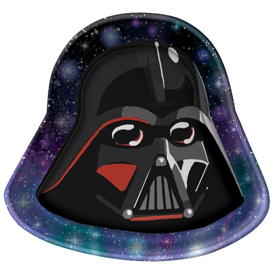 party supplies Star Wars Galaxy of Adventures Darth Vader Shaped Dessert Paper Plates