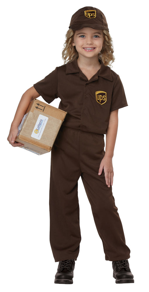 UPS Driver Toddler Shirt with Logo Pants Cap with Logo