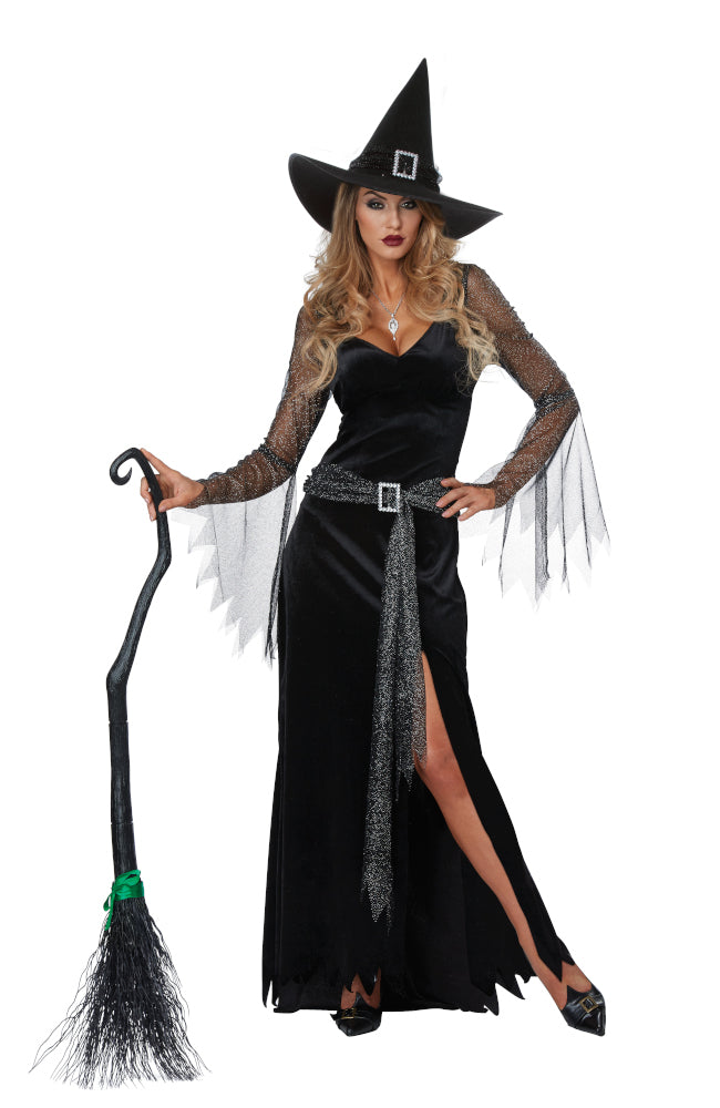 RICH WITCH / ADULT Dress Belt with Buckle 2 Piece Hat with Buckle