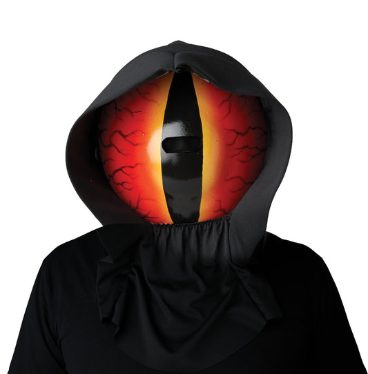 Evil Eye Mask Costume Accessory Light up mask with attached hood