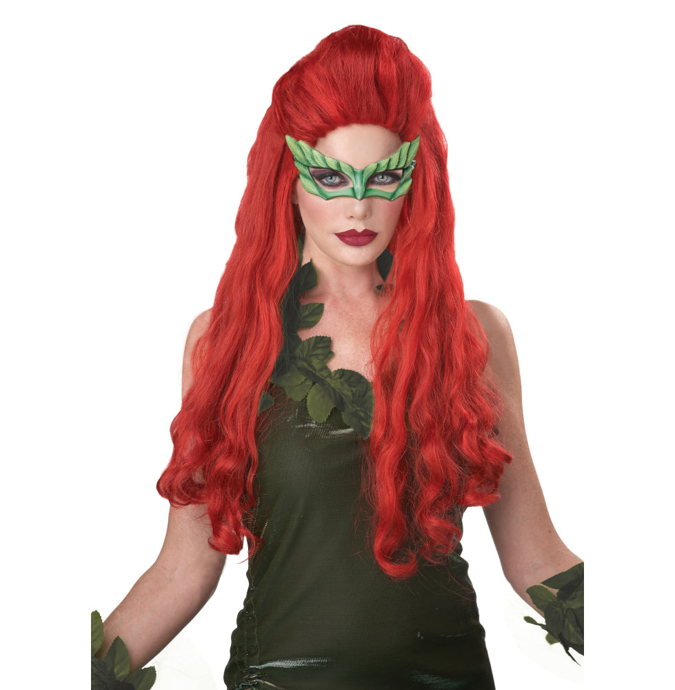 Lethal Beauty Poison Ivy Wig red