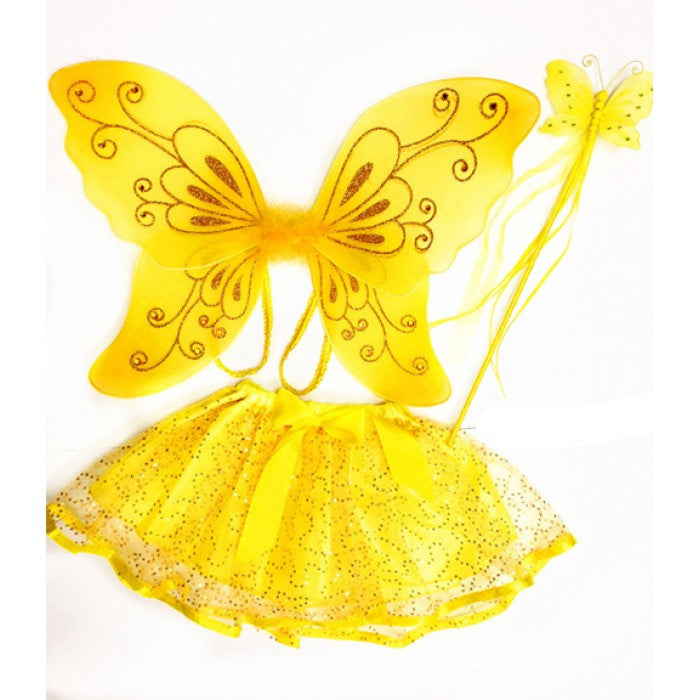Golden Fairy Dress Up Set, One Size (3-5 Years)