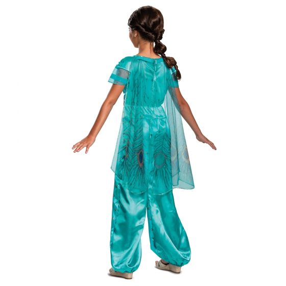 Disney Aladdin Jasmine Teal Classic Child Costume