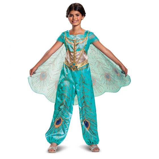 Disney Aladdin Jasmine Teal Classic Child Costume