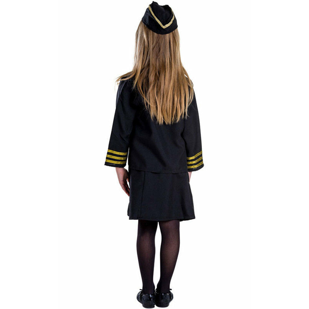 Flight Attendant Stewardess Toddler Child Costume