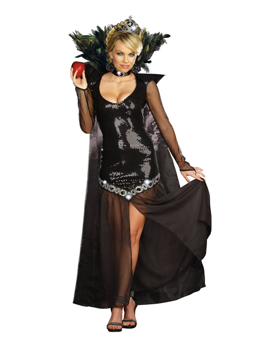 wicked queen of mean witch adult costume