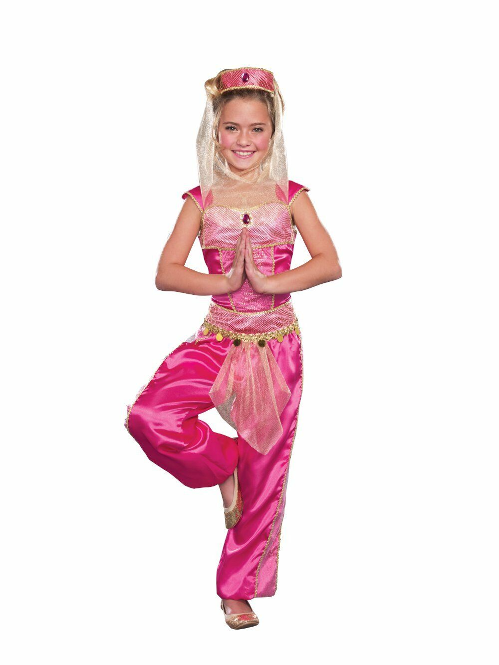 Dream of Genie Aladdin Girls Costume