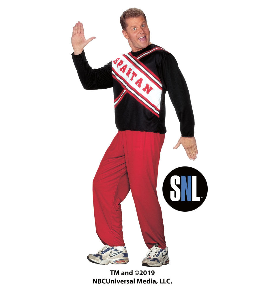 Spartan Cheerleader SNL Saturday Night Live Adult Men Costume
