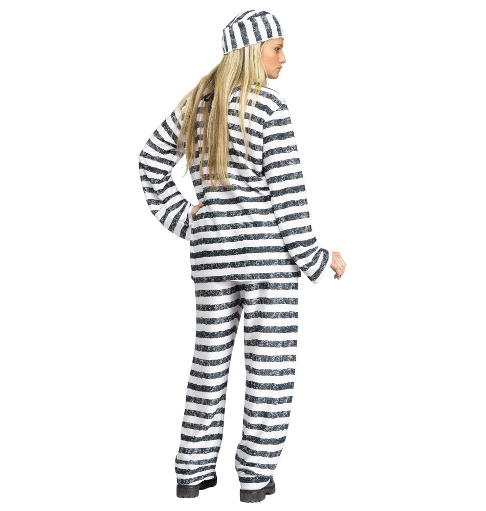 Jailhouse Honey Inmate Convict Prisoner Adult Costume