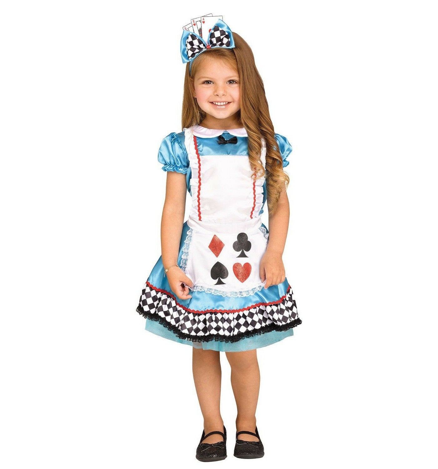 Alice in Wild Wonderland Toddler Costume Dress Bow headband