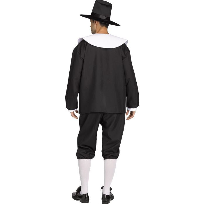 Pilgrim Adult Costume Top Knickers Shoe Buckles Hat