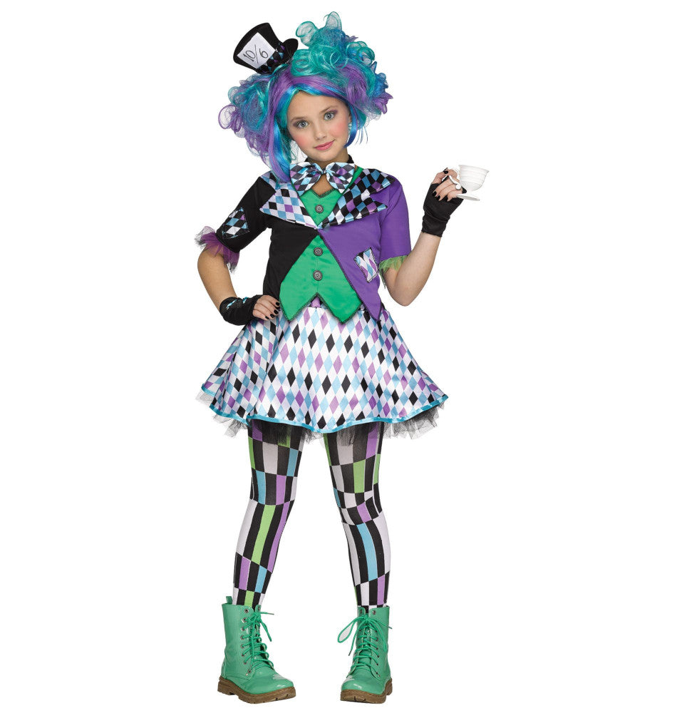 Mad Hatter Alice in Wonderland Child Costume